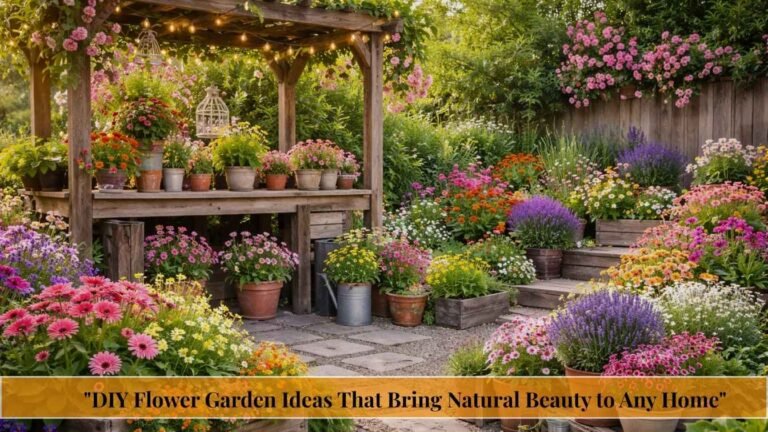 DIY Flower Garden Ideas