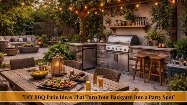 DIY BBQ Patio Ideas