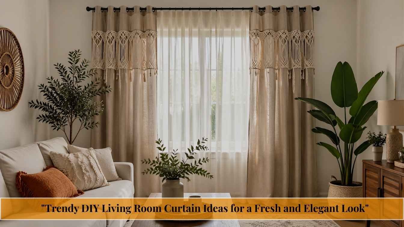 DIY Living Room Curtain Ideas