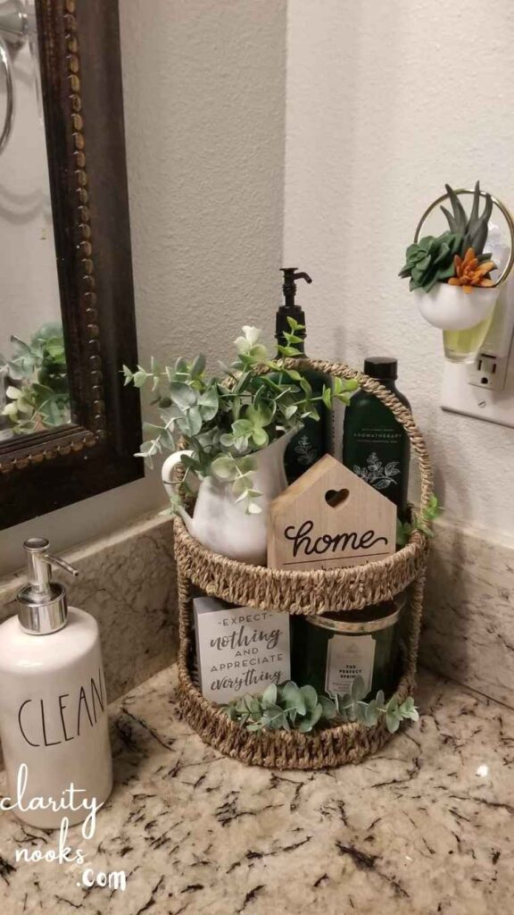 Create Cohesion with a DIY Bathroom Tray