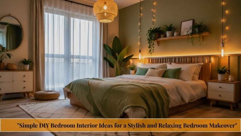 DIY Bedroom Interior Ideas