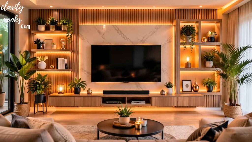 DIY Media Wall Ideas