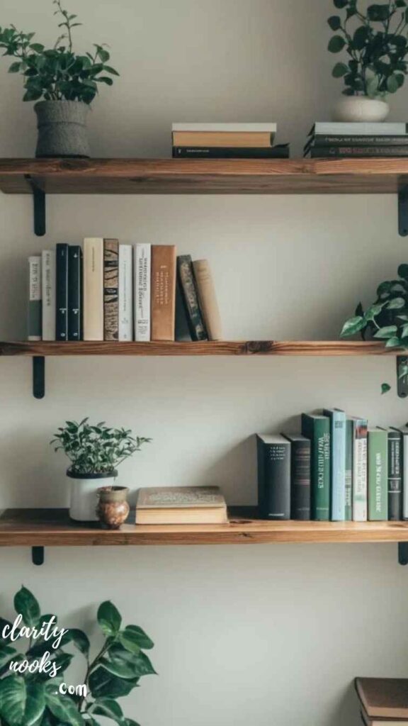 DIY Floating Shelves for Storage and Style