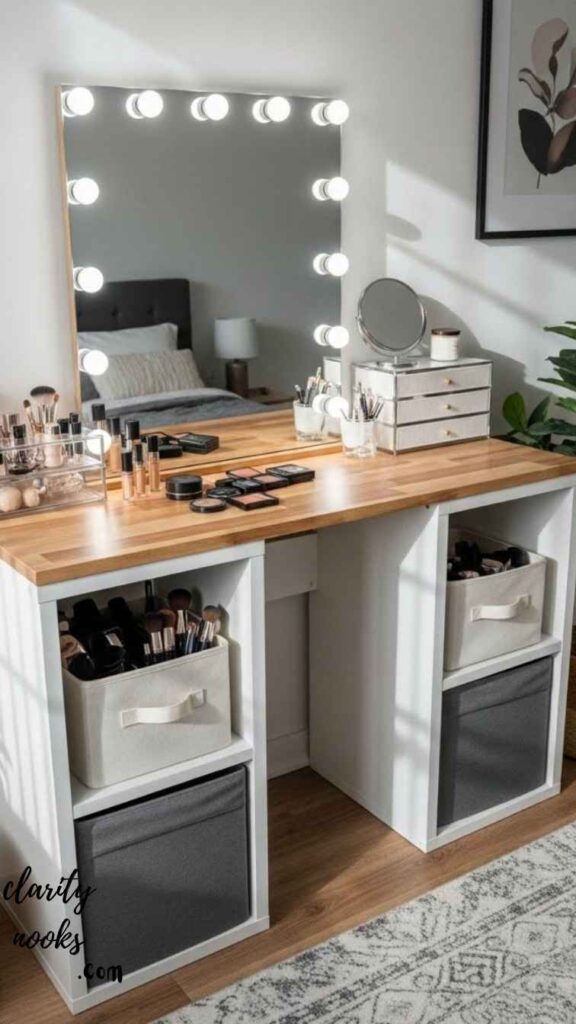 Design a Functional and Stylish DIY Vanity Area