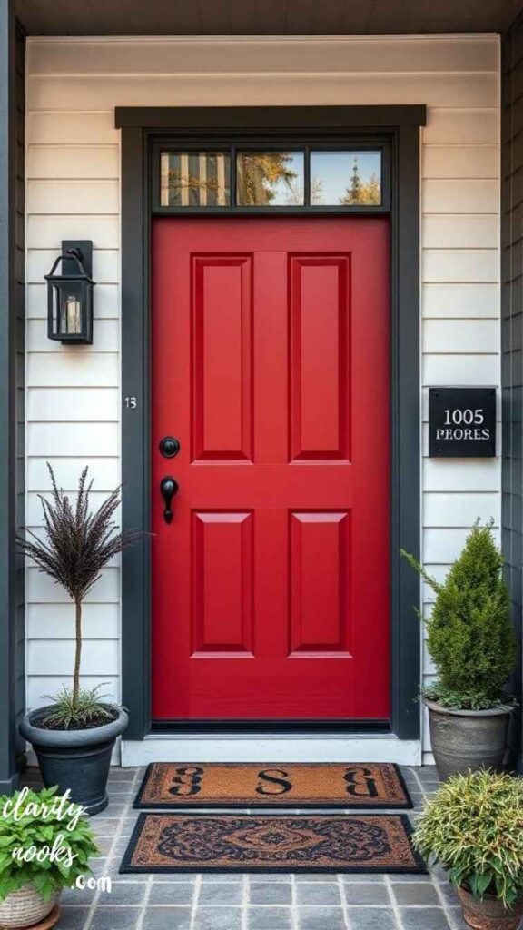 Bold Front Door Colors