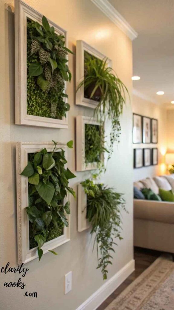 Incorporate Living Elements with a DIY Plant Wall or Vertical Garden