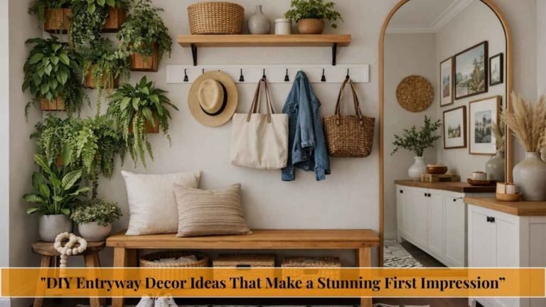 DIY Entryway Decor Ideas