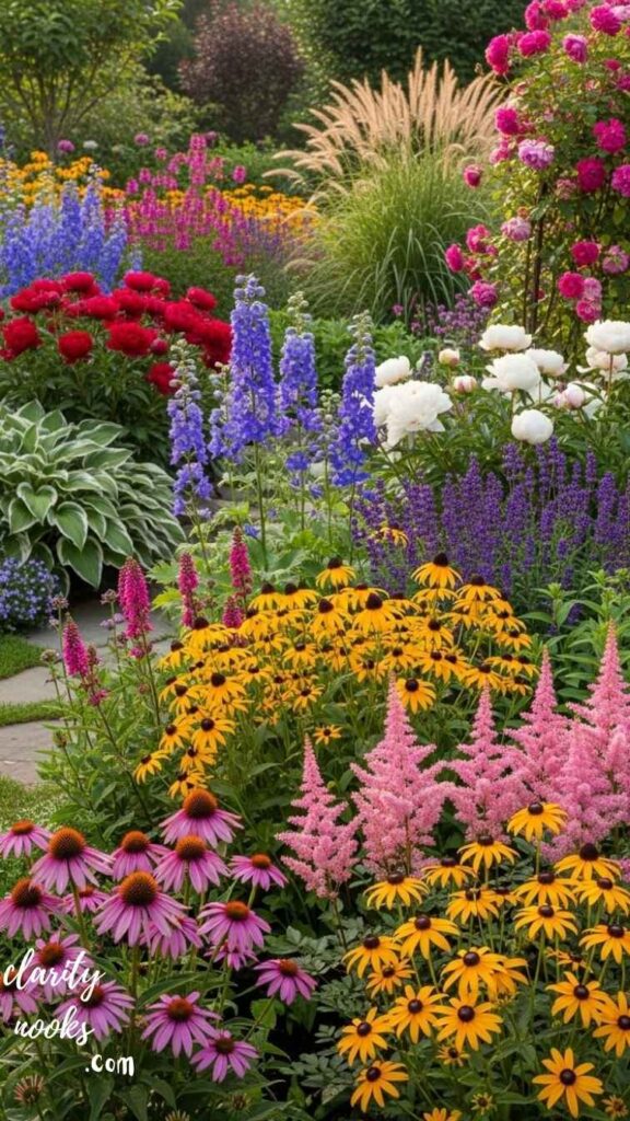 Create a Low-Maintenance Flower Garden with Perennials