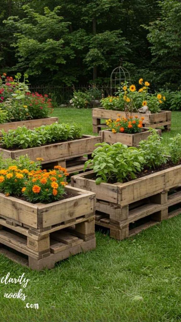 Build a Raised Flower Bed from Reclaimed Wood