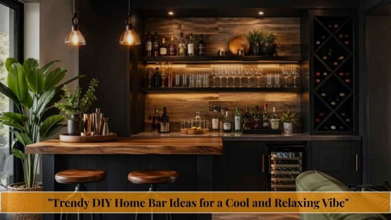 DIY Home Bar Ideas