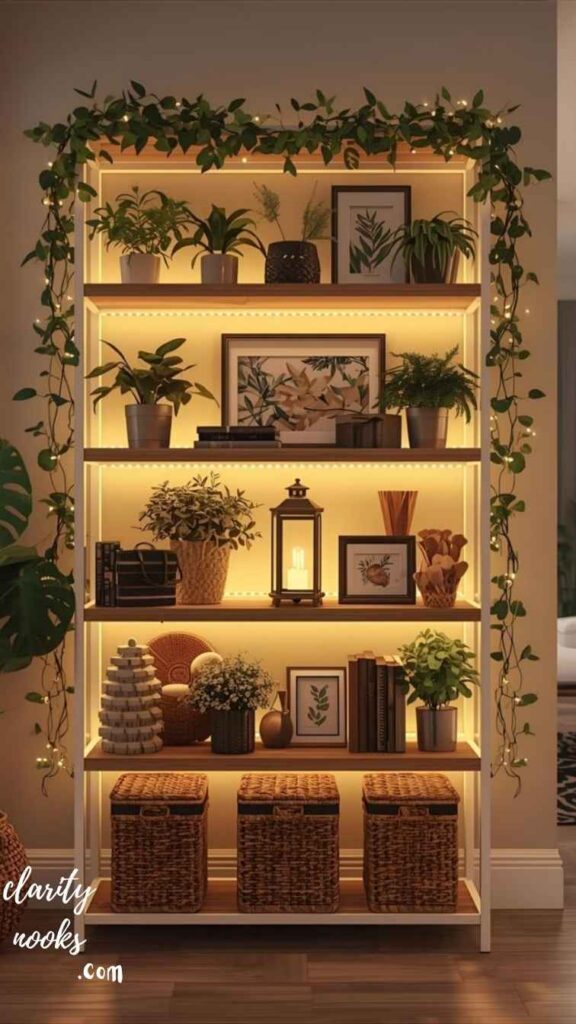 Floating Shelf Styling