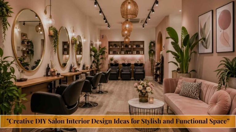 DIY Salon Interior Design Ideas