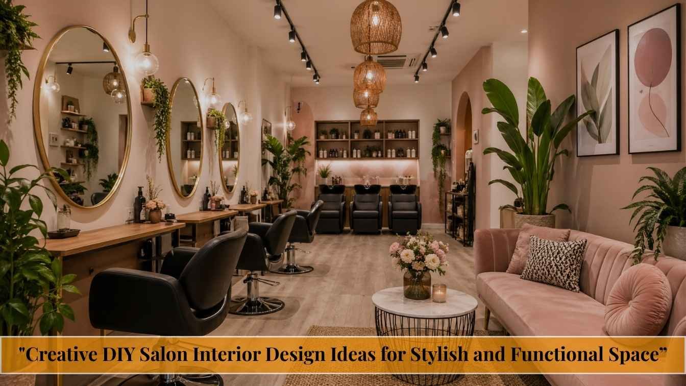 DIY Salon Interior Design Ideas