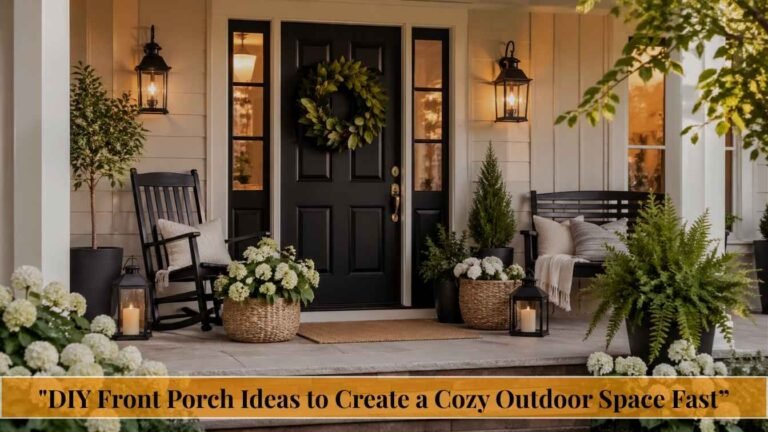 DIY Front Porch Ideas