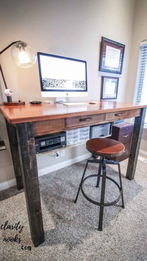 Build Your Own Standing Desk for Under $80