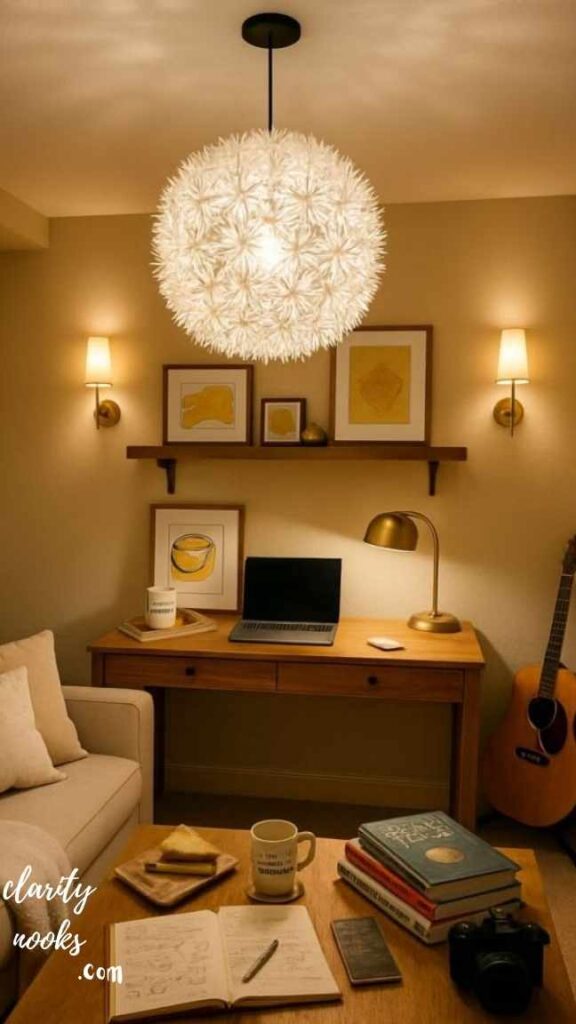 Hack Your Lighting for Both Focus and Video Calls