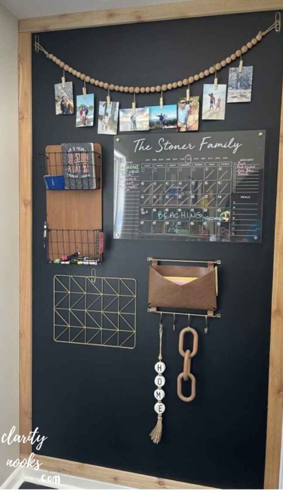 Build an "External Brain" Wall: Your Analog Command Center