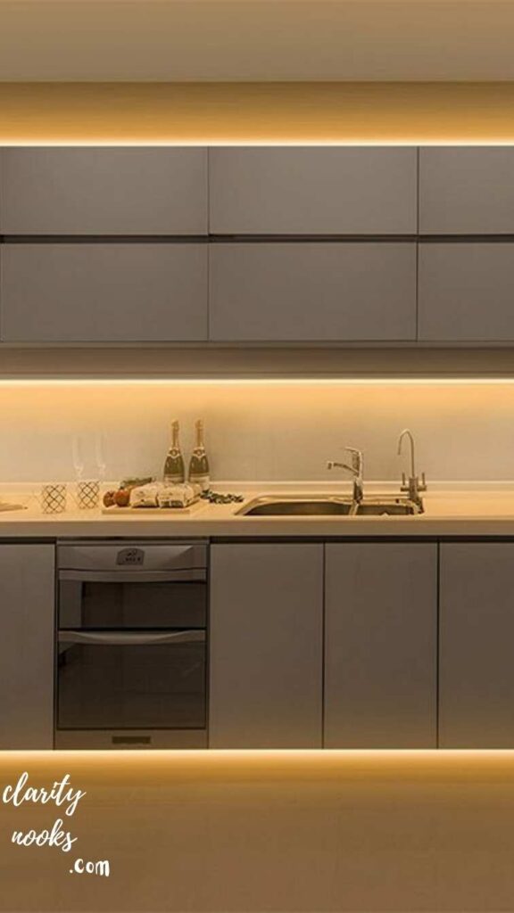 Under-Cabinet LED Strip Lighting