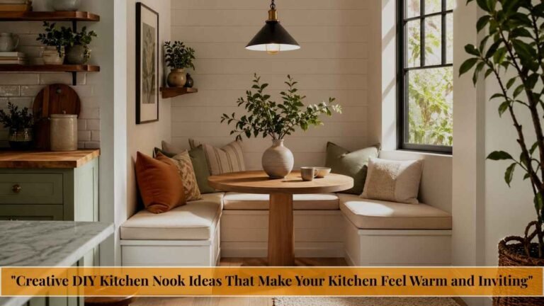 DIY Kitchen Nook Ideas