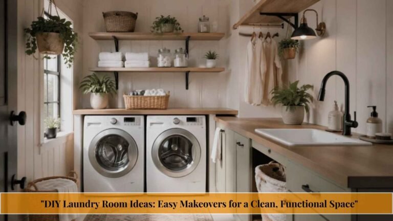 DIY Laundry Room Ideas
