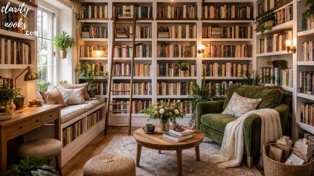 DIY Library Room Ideas