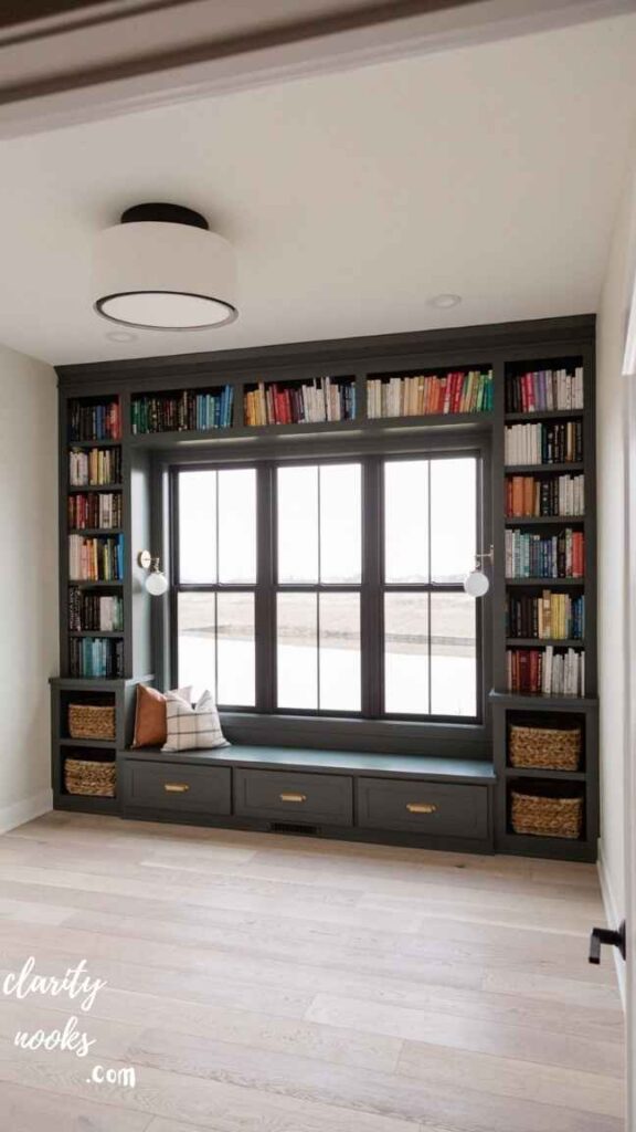 Bay Window Reading Corner