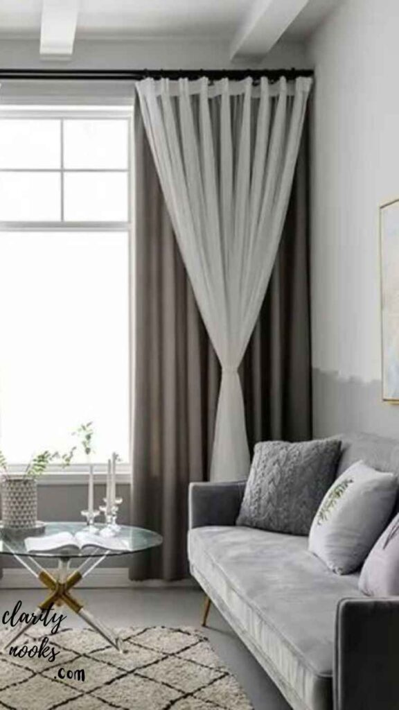 Layered Sheer + Blackout Panels