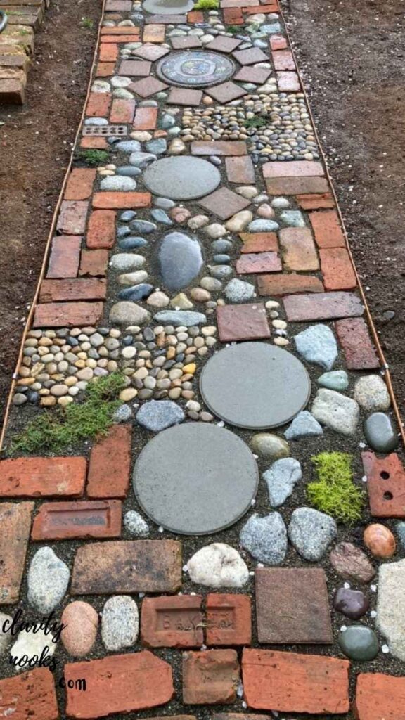 DIY Stepping Stone Paths