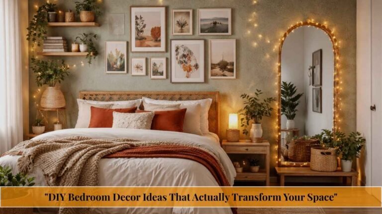 DIY Bedroom Decor Ideas
