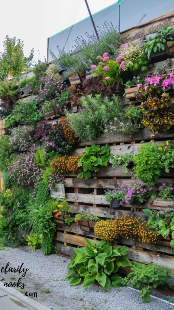Vertical Pallet Gardens