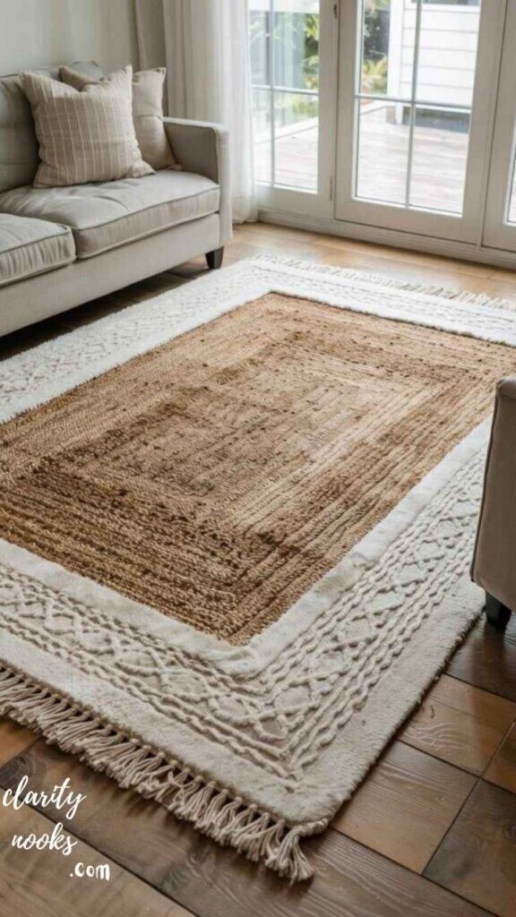 Add a Large Area Rug (Even If You Think You Can't Afford One)