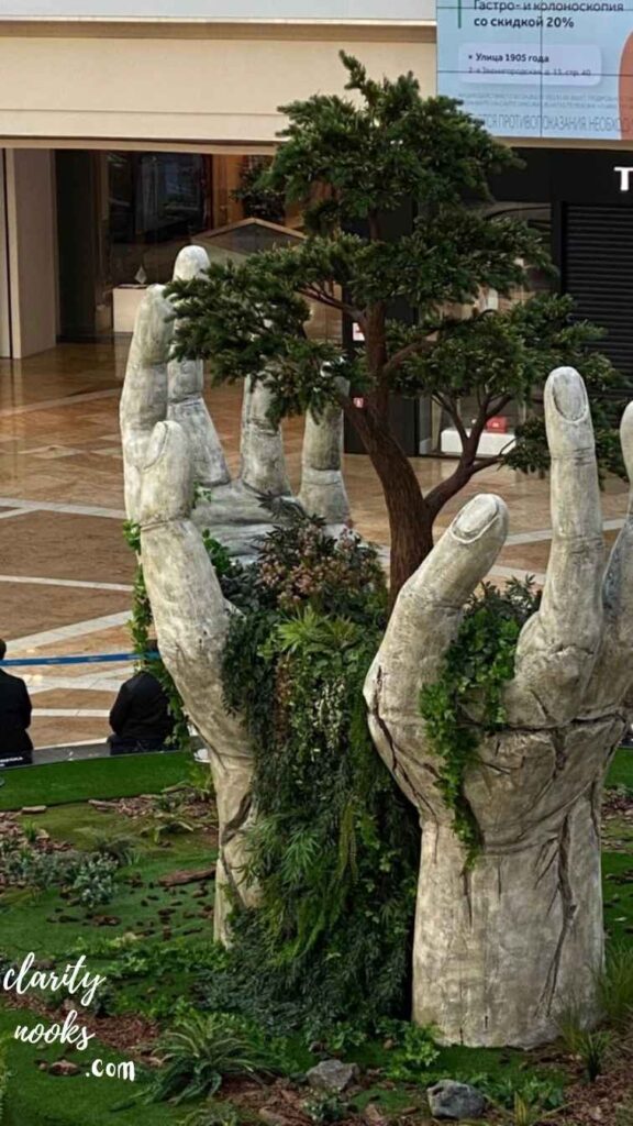 Garden Art From Salvaged Materials