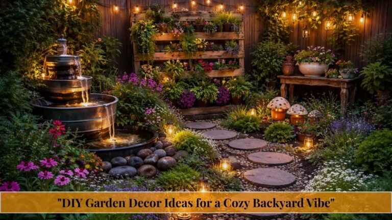 DIY Garden Decor Ideas