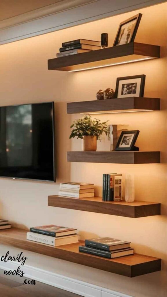The Floating Shelf Surround