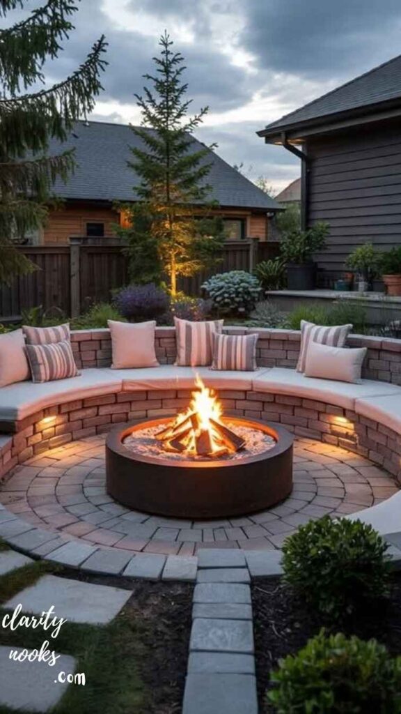 Fire Pit Seating Area: The Gathering Focal Point