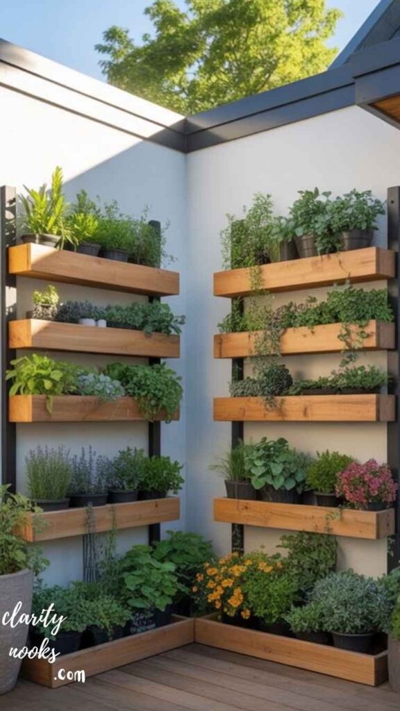 Vertical Garden: Maximising Small Spaces