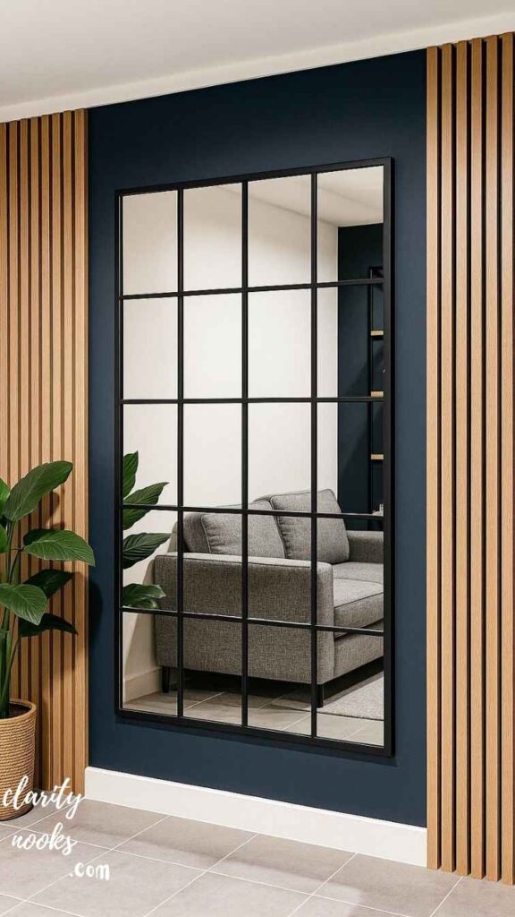 Build a Statement Mirror Wall Without the Contractor Bill