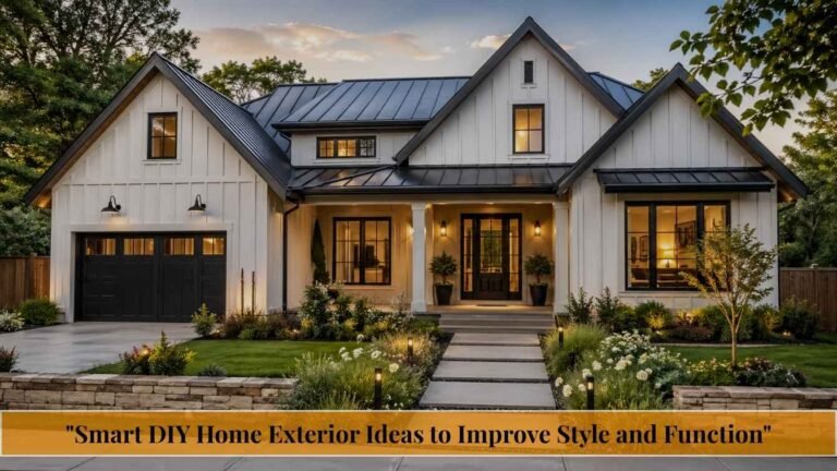 DIY Home Exterior Ideas