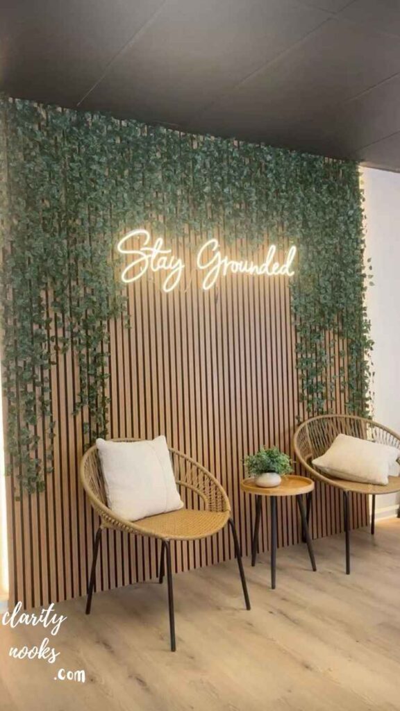 Incorporate Living Greenery Strategically