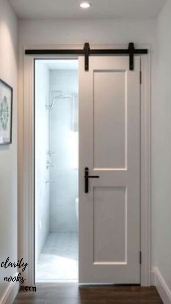 Replace Your Hinged Door with a Pocket Door or Barn Door
