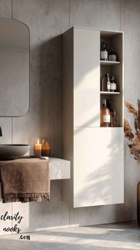 Go Vertical: Mount Storage High and Reclaim Floor Space