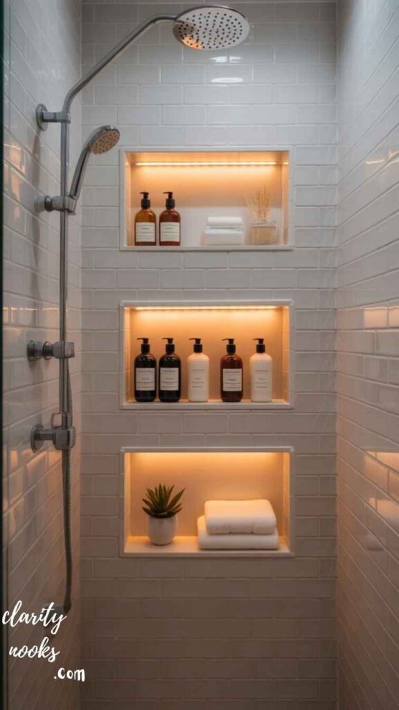 Create a Recessed Shower Niche for Zero-Floor-Space Storage