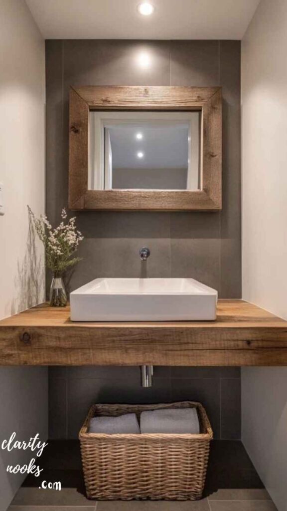 Install a Floating Vanity to Expose Floor Space