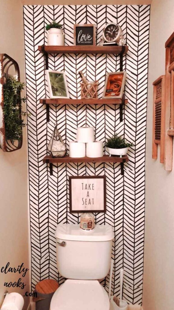 Use Peel-and-Stick Wallpaper on One Accent Wall for Maximum Impact