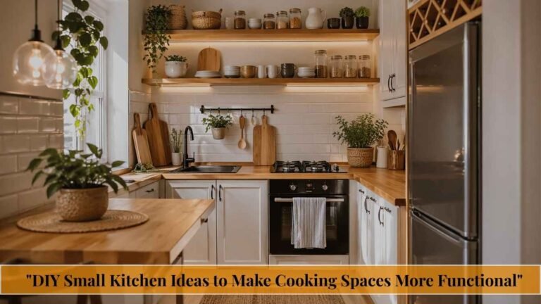 DIY Small Kitchen Ideas