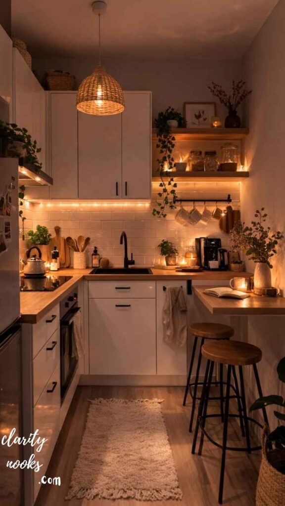 Install Under-Cabinet Lighting to Create Depth