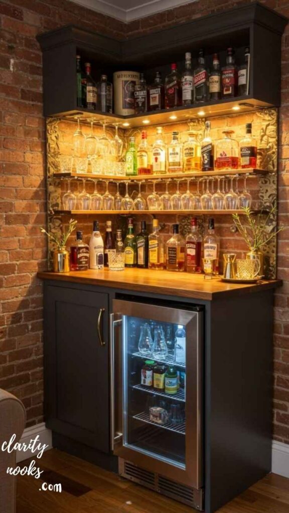 Speakeasy-Style Hidden Bar