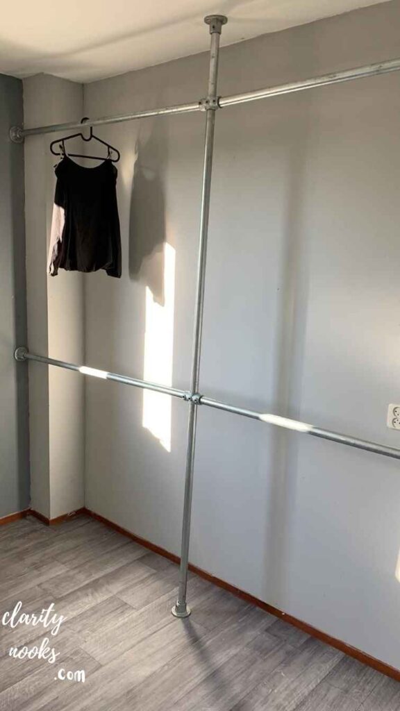 Double Your Hanging Space With Strategic Rod Placement