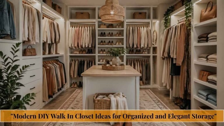 DIY Walk In Closet Ideas