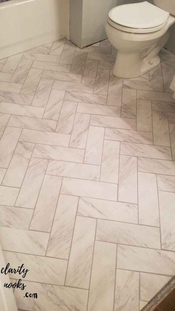 Herringbone Floor Tile Pattern